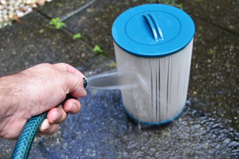 Change your hot tub filter